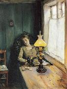 Christian Krohg Trett oil